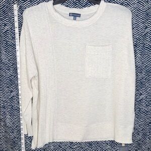 Democracy Cream Knit Top